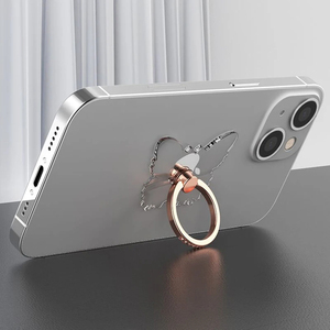 <span class=keywords><strong>Support</strong></span> de bague de doigt de téléphone portable de Style Simple accessoires de <span class=keywords><strong>Support</strong></span> cellulaire de téléphone 360 poignée transparente pour Iphone pour Sangsung - Product Image 3