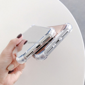 Custodia per telefono <span class=keywords><strong>a</strong></span> <span class=keywords><strong>specchio</strong></span> antiurto per <span class=keywords><strong>iPhone</strong></span> 15 14 13 12 <span class=keywords><strong>11</strong></span> <span class=keywords><strong>Cover</strong></span> posteriore protettiva per <span class=keywords><strong>specchio</strong></span> custodia personalizzata - Product Image 4