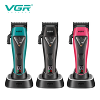 Tondeuse à cheveux électrique intelligente à vitesse variable VGR035C, moteur sans balais haute vitesse 9000-11000 tr/min