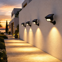 2 lampes solaires pour pelouse, RGB, blanc chaud, blanc froid, étanches IP55, haute luminosité, lampe de jardin LED, capteur de lumière, éclairage à distance