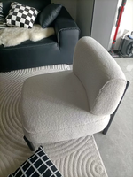 Canapé de luxe pour petit espace, fauteuil de beauté, mobilier de salon simple, chaise longue pour la maison et le bureau, canapé paresseux