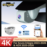 Holroadx Voor/Achter 1080P Dubbele Lens Videorecorder App-besturing Nachtzicht Loop Recording - Op maat gemaakt voor Acura Integra 2023-2026