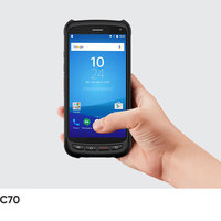 PDA Resistente C70 IP67 con Android 13.0, Escáner de Códigos QR y RFID, Lector NFC de 5.2 Pulgadas, Conexión 4G/WiFi/BT, 3+32/4+64GB, Cámara de 13MP, Disponible en Stock