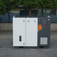 Compresor de Tornillo Rotativo con Certificación CE, Motor de Imán Permanente de 45 kW, 380 V, 50 Hz