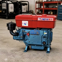 Motor Diésel Tengka ZS1125 Monocilíndrico de 4 Tiempos Refrigerado por Agua 28HP Arranque Eléctrico Emisión Euro 3 Certificado CE Estable
