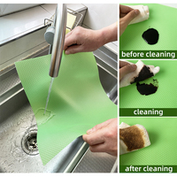 Tapis de protection multi-usages pour réfrigérateur, tiroirs et étagères, en EVA imperméable