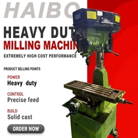 Mesin Frais Universal Bekas Horizontal Vertikal untuk Pengerjaan Logam Industri