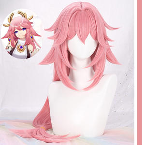 Original God <span class=keywords><strong>Yae</strong></span> God Son Cos <span class=keywords><strong>peluca</strong></span> Universal Rice Wife City Nashida Wendy Wind God Baba cubierta de cabeza de alambre de alta temperatura - Product Image 1