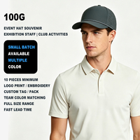 Casquette de golf promotionnelle 5 panneaux imperméable et respirante avec cordon, personnalisable avec logo, pour exposition, vente en gros, 100% polyester, style sportif