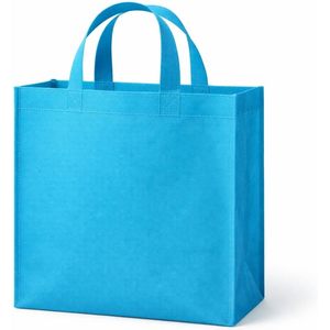 Sac fourre-tout personnalisé Marah 14,6x13x7 pouces en feutre non tissé, sac réutilisable carré avec logo, sacs cadeaux personnalisés - Product Image 1