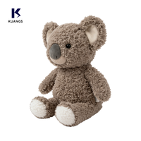 Peluche lestée en forme d'animal, très populaire, pour enfants, idéale pour les cadeaux commémoratifs et d'anniversaire