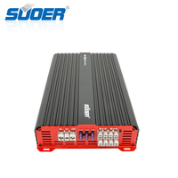 Amplificateur de voiture 4 canaux BP-200.4 avec crossovers 200W*4CH Classe AB >103dB SNR 10Hz-20kHz pour médiums et aigus