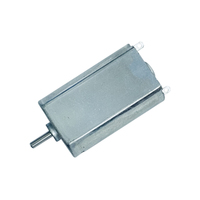 Motor listrik DC 2.4V 4.5V, Magnet permanen FK 180 Motor DC disikat 12V Motor getaran untuk pencukur listrik