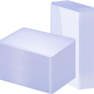 Wholesale Clear Plastic <b>Holders</b> UV Protection Rigid Card Sleeves for Baseball Sports Cards - Product Image 5
