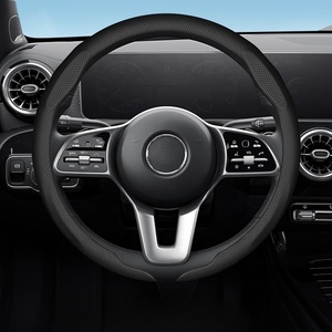 Coprivolante per Auto in Pelle Nappa Microfibra 8D di Alta Qualità, Antiscivolo, Resistente all'Usura, Sottile, Protettivo - Product Image 1