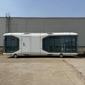 Maison Capsule - Villa mobile en conteneur d'acier. Cabine spatiale - Hôtel Internet moderne - Product Image 2