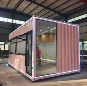 Negozio Container Pop-Up Mobile da 20 Piedi a Montaggio Rapido, Installazione Veloce, <span class=keywords><strong>Design</strong></span> Moderno per Officina o Scuola Pop-Up - Product Image 3