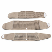 Ceinture abdominale post-partum respirante grande taille 3-en-1 pour diastase rectale