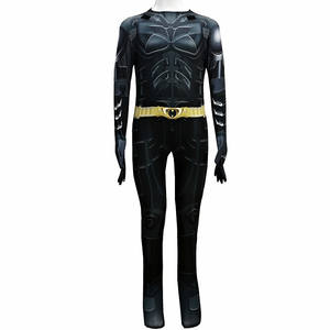 Costume da Cosplay THUNDER per Adulti e Bambini, Tuta Zentai Supereroe BAT Man of STEEL, Costume per Halloween e Feste - Product Image 3