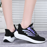 Chaussures de sport décontractées pour femmes, tendance, respirantes, en maille, style marche, baskets pour femmes, vente en gros