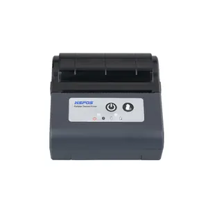 HS-88UW 80mm portable Thermal Printer Support 2D and 1D QR CODE Printing with USB,wifi