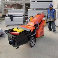 Équipement de coulée de béton mobile diesel/électrique direct d'usine