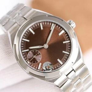 Montre Homme Tendance Populaire Bracelet Acier Inoxydable Cadran Marron Automatique Mécanique Date Lumineuse Étanche Nouveauté 2026 - Product Image 1