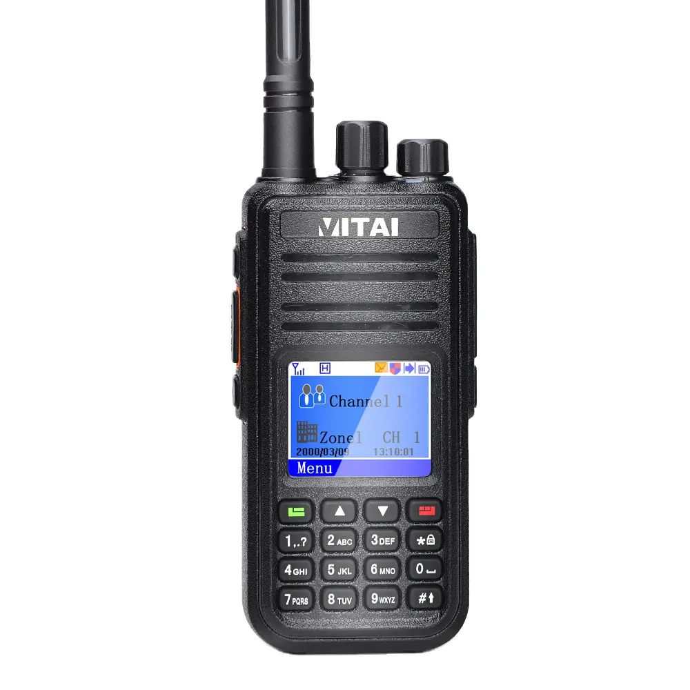 VITAI-Transmisor de radio digital de dos vías, dispositivo de 1000 canales, nivel 1 y 2, DMR Amatuer, mando a distancia, portátil