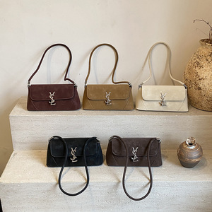 <span class=keywords><strong>Sac</strong></span> à bandoulière chic pour <span class=keywords><strong>femme</strong></span>, style français, petit format, avec fermeture éclair, nouvelle collection automne/hiver 2026, idéal pour les sorties - Product Image 2