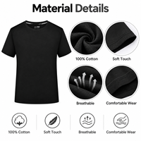 T-shirt à manches raglan courtes, col rond, vierge, personnalisable avec logo, pour le sport, 7 couleurs, vente en gros pour impression et broderie