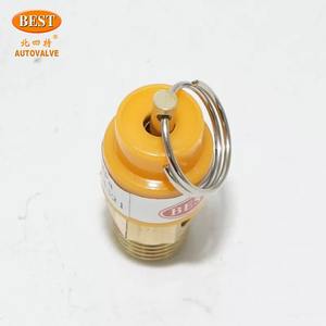 น้ําอุณหภูมิปกติคู่มือด้าย DN8 DN10 DN15 AB311-T เครื่องอัดอากาศฤดูใบไม้ผลิ Micro <span class=keywords><strong>Mini</strong></span> ทองเหลืองความดันความปลอดภัยวาล์ว - Product Image 5