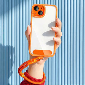 Correa de Teléfono Colorida con Bloqueo Automático, Correa de Muñeca Antipérdida, Cordón para Llevar el Teléfono, Duradera, Universal para Teléfonos Celulares - Product Image 2