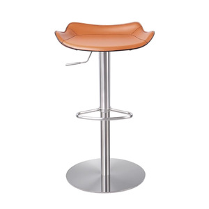 Tabouret <span class=keywords><strong>de</strong></span> <span class=keywords><strong>bar</strong></span> <span class=keywords><strong>scandinave</strong></span> moderne et simple <span class=keywords><strong>Chaise</strong></span> pivotante <span class=keywords><strong>de</strong></span> luxe légère en acier inoxydable pour la maison ou l'hôtel - Product Image 3