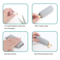 Outil d'éplucheur d'ail de Silicone de cuisine populaire de haute qualité