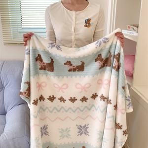 <span class=keywords><strong>Limeng</strong></span> ผ้าห่มพกพาผ้ากำมะหยี่บาง100% เป็นมิตรกับสิ่งแวดล้อมลายการ์ตูนสไตล์ยุโรปอเมริกันฤดูร้อน - Product Image 6