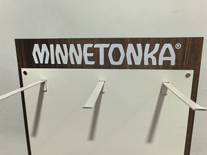 Hai mặt liên quan đến trang trí bằng gỗ hiển thị đứng gỗ quay trang sức vòng cổ khuyến mãi móc áo với móc dài - Product Image 6