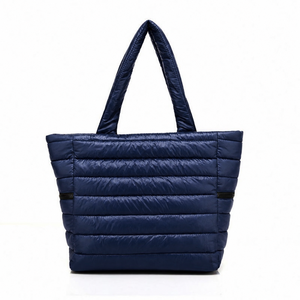 2025 Custom Women <b>Large</b> Capacity Beach <b>Bag</b> Nylon <b>Travel</b> <b>Tote</b> <b>Bags</b> <b>Travel</b> Gym Lightweight Quilted Shoulder Puffer <b>Bags</b> <b>for</b> Women - Product Image 3