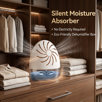 Boîte déshumidifiante réutilisable écologique, déshumidificateur non électrique pour usage domestique, pièges à l'humidité et absorbeurs