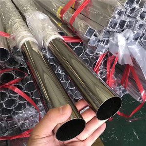 ASTM A554 <b>Round</b> Inox Tube <b>Brushed</b> Mirror Surface 201 304 Stainless Steel Welded Pipe - Product Image 3