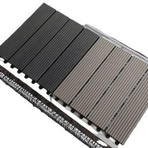 Baldosas de WPC para Terraza, Diseño Asiático, 5 Años de Garantía, para Exteriores, Jardín, Balcón, Suelo Compuesto, Enclavables - Product Image 1