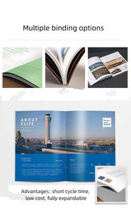 Services d'impression de livres en couleur à couverture rigide et broché et de livres d'entreprise de l'usine d'impression chinoise Reliure parfaite en papier offset - Product Image 2