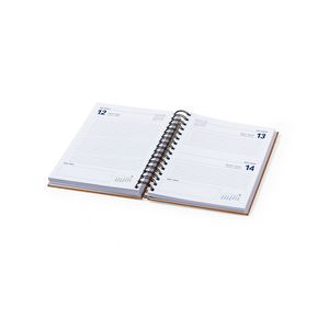 Libreta Promocional Tamaño A5 con Espiral, Cubierta de Cuero Reciclado, Diario, Agenda, Planificador, Regalos Empresariales de Oficina - Product Image 3