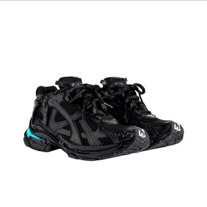 Zapatillas Deportivas Negras de Malla Premium 2026 con Luces LED, Estilo Runner, Plataforma, Casuales - Product Image 4