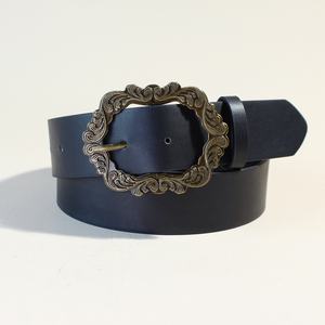 <span class=keywords><strong>Ceinture</strong></span> pour femme rétro millénaire Hot Girl Y2K bohème taille décorative en cuir vieilli et PU match facile avec boucle en alliage - Product Image 5