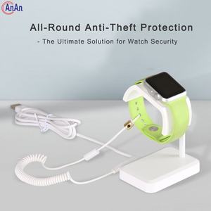 Support d'affichage rotatif Antilost de magasin de détail blanc Offre Spéciale support de montre intelligente avec alarme et télécommande - Product Image 2