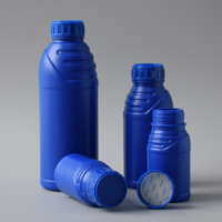 Bouteille en plastique HDPE avec bouchon à vis pour produits agricoles, conteneur d'engrais liquide, vente en gros, approvisionnement direct usine