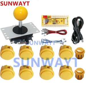 Tự làm kit 1 Máy nghe nhạc không chậm trễ USB Board <span class=keywords><strong>Arcade</strong></span> trò chơi máy cho 4way joystick + <span class=keywords><strong>Push</strong></span> nút + Cáp - Product Image 2