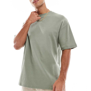 Camisetas Unisex con logotipo personalizado ropa de calle de gran tamaño camisetas gráficas hombro caído Boxy Fit deporte correr gimnasio impreso moda al por mayor - Product Image 6