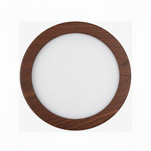 Faretti a LED regolabili 15W Design moderno 3000K luce bianca calda finitura mogano per Home Office Hotel Villa soffitto incassato - Product Image 1