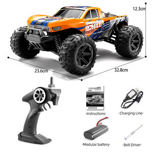 سيارة تحكم عن بعد عالية السرعة للطرق الوعرة بمقياس 1:14 طراز SMRC-Rock Crawler مع أضواء وصوت ورذاذ، شبه جاهزة للاستخدام - Product Image 5